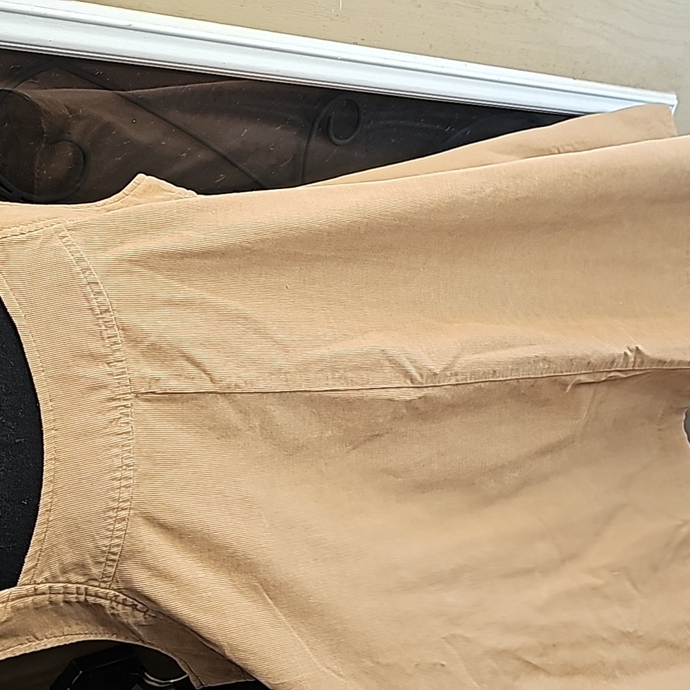 Old Navy Tan Trapeze Dress Size L - Picture 3 of 10